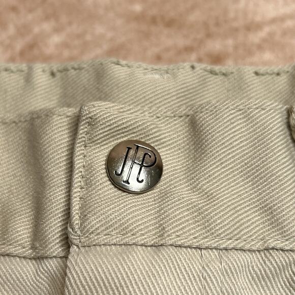 Vintage 70s Penneys Ranchcraft Khaki Relaxed Pants Distressed Workwear Western - Picture 5 of 11